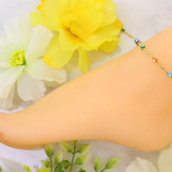 Minimalist Anklet, Sleek & Modern Design, Women’s Fashion, YC110094-A - Picture 4 of 10